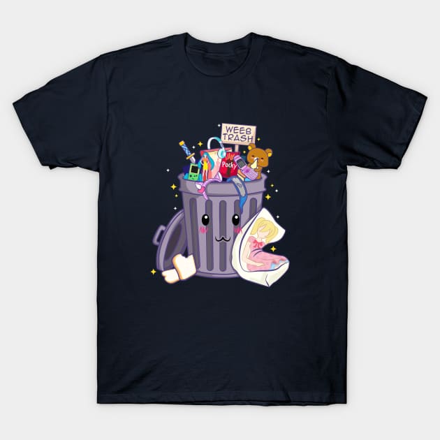 Weeb Trash T-Shirt by Merch Sloth